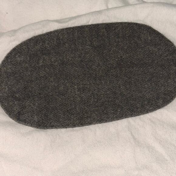 Massimo Dutti Mens Shirt SZ XXL White Heavy Cotton Finest Fabric Elbow Patches - Picture 4 of 9